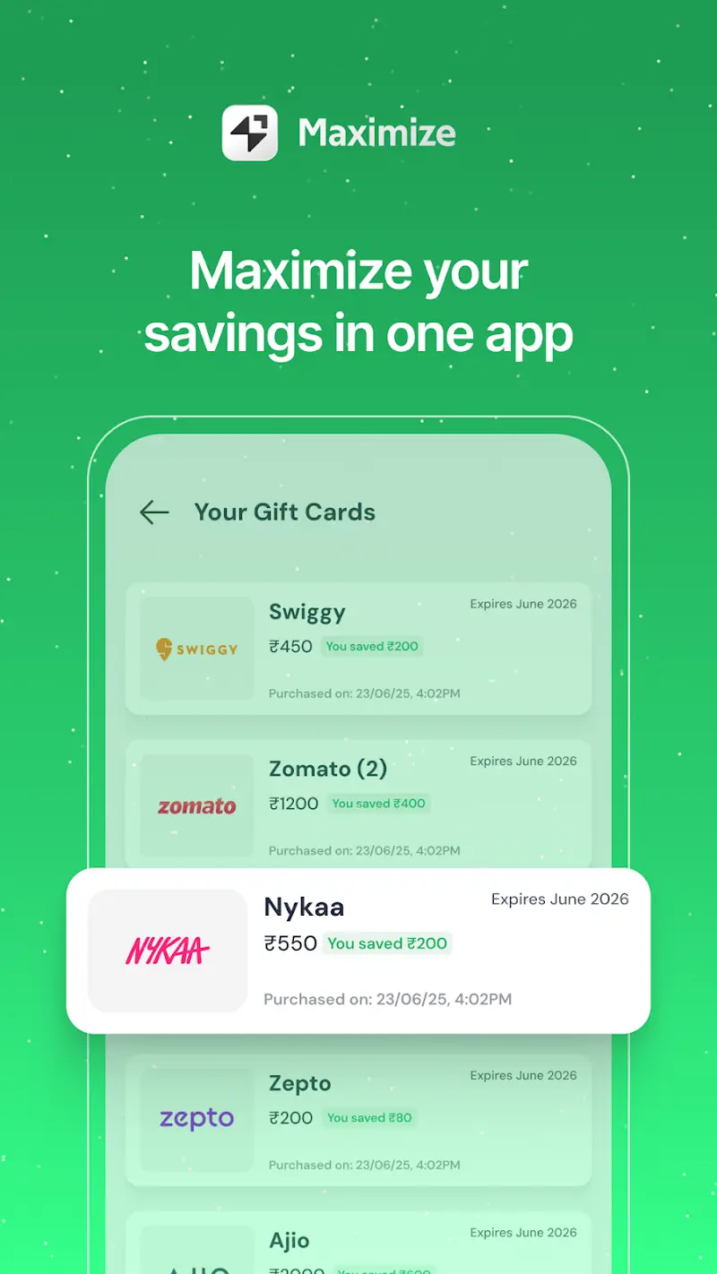 Maximize Mobile — screenshot 1 of 2